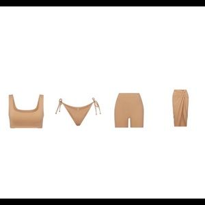 SKIMS 4 piece some NWT’s SWIM set bundle